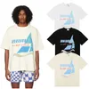 Edition High 2023 Summer Rhude Yacht Club Печать мужская футболка с коротким рукавом.
