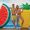 Party Inflatable Swimming Ring Giant Rainbow Pizza Banana Pool Lounge Adult Pool Float Mattres Life Buoy Raft Swimming Water Pool Toys NEW