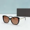 Neue Modedesign-Sonnenbrille für Männer und Frauen 0818 Schmetterlings-Acetatrahmen einfacher und vielseitiger Stil Sommer-Outdoor-UV400-Schutzbrille