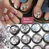 Paillettes à ongles 10G argent Art paillettes holographique carré hexagone 0.6 MM/1 MM/3 MM AB 3D Paillette flocons pour décor #