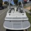 2014 Bayliner 185 Flight Swim Step-platformboot EVA-schuim Teakvloermat Zelfdragende Ahesive SeaDek Gatorstep-stijlvloer met goede kwaliteit