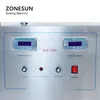 ZONESUN ZS-FK1300 Automatic Continuous Aluminum Foil Plastic Bottle Sealing Machine High Speed Vial Cap Sealer