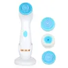 Cleaning Tools Accessories 3V Cleansing Brush 3 Head Rotating Full Spa System Aesthetic Massage 201x100x73mm Skin Care Tool EK- 230324