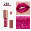 LIGIS Gloss Diamond METALLIC SET GLOTTER WODY ODPOWIEDZIENY NIEPRAWIDŁOWA LIPSTICK Płynna trwająca nawilżająca aksamitna makijaż