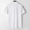 24 Mensistas Polos Polo Luxury Men's Polos Diseñador Diseñador Mangas de mangas cortas Camisetas de verano Camisa de celosía a rayas