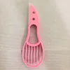 30pcs Awokado Slicer Narzędzia warzywne Shea Core Masło Owoce obierajowy separator miąższowy plastikowe nożem gadżety kuchenne gadżety