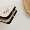 Designers luxurys phone case for iPhone7/8 11 11Pro 12 13 14 phone case Designer Tide Fine hole leather print iPhone case