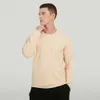 Lulu Men Long Sleeve T-Shirt Solid Quick Dry Fitness Prockut