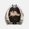 Giacche da donna 2023 Varsity Jacket Primavera Autunno Baseball Cappotto da donna Coppia da uomo Bomber Unisex Boyfriend Style Hiphop Street