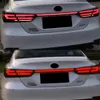 LED -bakljusmontering för Toyota Camry 2018 2019 2020 2021 2022 SEKVILJA SIGNA Baklampor med Start Up Animation Broms