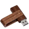 DIY 목재 USB 플래시 드라이브 16GB 32GB 64GB 128GB USB 2.0 펜 드라이브 메모리 스틱
