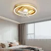 Lampadari Soggiorno Ventilatore Lampada da soffitto Protezione per gli occhi a spettro completo Camera da letto A forma di fiore Scuotendo la testa Muto Elettrico