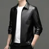 Men's Leather Faux Wintersweet Genuine Clothes Spring and Autumn HighGrade Motorcycle Leisure Sheepskin Jacket Men 230324