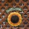 Decorative Figurines Objects & Household Items House Home Supplies Metal Sunflower Welcome Furnishing Products Suitable For A Variety Of Sc