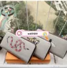 2023 Wholesale 6 colors men animal long Wallet Leather black snake Tiger bee Wallets Women Long Style Purse Wallet card Holders with box