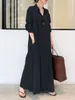 Ethnic Clothing Women's Muslim Fashion Dresses Turkey Maxi Shirt Long Dress Moroccan Kaftan Abaya Robe Prayer Garment Islamic 230324