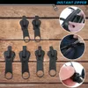 6pcs جديدة سحاب الفنون والحرف الأخرى Universal First Szipper Repair Kit استبدال Zip Slider Slider Rescue تصميم جديد لـ DIY Sew