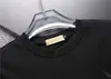 Мужская футболка дизайнерская мода черно-белая рыцарская принцип с коротким рукавом футбол