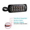 Novas luzes LED para o estroboscópio de carros Aviso Grill Flashing Breakdown Luz de emergência 36W 6500K Trailer de caminhão Beacon Lâmpada Luz lateral