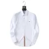 Camisa polo para hombre Caballo pequeño Bordado Camisas polo Manga larga Color sólido Slim Fit Casual Hombres de negocios Camisas a cuadros ropa de alta calidad M-4XL 552389837