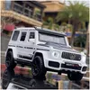 Diecast Model Cars Car 1/32 G700 G65 Suv Alliage Simation Metal Toy Offroad Vehicles Sound Light Collection Childrens Gift Drop Delive Dhp8K