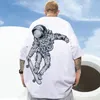 Mens Tshirts 8x Yaz Moda Kısa Kollu Mens Tshirt Gevşek Koşu Çizgi Film Anime Karakter Baskı Erkek Unisex Tshirt Çift Üstler 230323