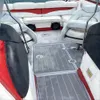 Crownline 230 EX plate-forme de natation marchepied bateau EVA fausse mousse teck pont tapis de sol auto-support adhésif SeaDek Gatorstep Style sol
