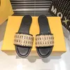 sandalen Gladiator Leer zomer Slides Dames schoen Speciaal gevormde hak Mode sexy brief doek dame Webbing Puntige schoenen