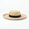 Chapeaux à large bord canotier chapeau femmes plage soleil paille pour vacances d'été 2023 mode vacances dames Top qualité 691064