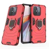 Custodie a ventosa con magnete per supporto da auto per Samsung A24 Xiaomi 13 Lite Redmi K60SE K60 12C Note 12 4G Hard PC TPU Metal Finger Ring Defender Hybrid Shockproof Phone Back Skin