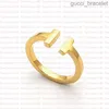 Love Ring Men's Ring Luxury Jewelry Titanium Yellow Gold Silver Rose Size 6/7/8/9 Non-allergic Rings Designer Women's JewelryP8I1