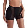 Dames Shapers Dames Sexy Kanten Body Shaper Buikcontrole Slipje Hoge taille Tummy Slim Shaperwear Butt Lifter Transparant Heupgewatteerd ondergoed 230324