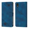 Skin Feel Imprint lederen portemonnee hoesjes voor Xiaomi 13 Lite 5G POCO X5 5G Pro Sony Xperia 1 5 10 IV Handgevoel Credit ID-kaartsleufhouder Flip Cover Zakjes Band