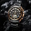 Wristwatches 2023 Automatic Men's Watches LIGE Top Men Watch Mechanical Wrist For Waterproof Reloj Hombre Tourbillon