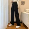 Dżinsowe dżinsy proste nogę dla kobiet w talii dżinsowe spodnie mama Jean Baggy Pants Casual Comfort Oversize 230324