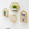 Decorative Objects Wall hanging room frame Iron goods rack Multifunctional bedroom wall storage rack