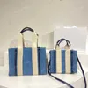 Bolsa Feminina Bolsa Sacola Sacola de Compras Tote Top Lona Moda Linho Grande Bolsa de Praia Bolsa de Luxo Designer de Viagem Bolsa Tiracolo