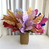 Dekorative Blumen, künstliche Pflanze, Seidenblatt, blau, Hochzeitsdekoration, Blumenarrangement, Farbe, Fake Home
