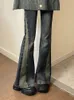 Jeans femme Rockmore Vintage taille basse pantalon évasé cyber y2k Streetwear Denim pantalon coréen rétro petite amie esthétique vêtements 230324