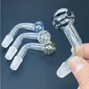 smoking pipe 10mm 14mm 18mm male female clear thick pyrex glass oil burner water pipes for rigs bongs big bowls smoking