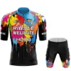 Cycling Jersey Sets HUUB Cycling Jersey Set Short Sleeve for Men Anti-UV Bike Cycling Jersey Set Bicycle Pro Team Summer Cycling Clothing 230324