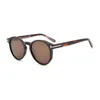Sonnenbrillenrahmen Europäische und amerikanische Mode Runder Rahmen Große Herren- und Damenplatte TF0591 Polarisierte Sonnenbrille