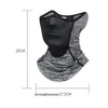 Bandanas Summer Silk Mask Reflective Night Running Tube Scarf Bandana Mesh Breathable Dust Sun UV Protection Neck Gaiter Face Shield