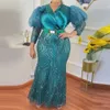 Vêtements ethniques MD Africain Plus La Taille Robes En Dentelle Pour Les Femmes Dubaï Turquie Blanc Abaya Maxi Robe De Soirée De Mariage Robe De Soirée Ankara Dashiki Tenues 230324