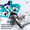 Electric/RC Aircraft V17 RC Remote Control Airplane 2.4G 6CH Remote Control Fighter Hobby Plane Glider Airplane EPP Foam Toys RC drone Kids Gift 230324