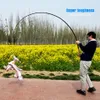 Boat Fishing Rods Promotion 2.7m 3.0m 3.6m Telescopic Fishing Rod carbon wooden handle Spinning Rod sea carp fishing pole Lure Weight 30-150g 230324