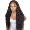 Wig Female Front Lace Hair Female Wig Black Small Curly Long Curly Hair Chemical Fiber Wig Headpiece230323