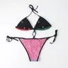 Para mujer bikinis set de natación de dos piezas separados equipos de natación swimsuits de traje de baño dividido sexy para fiesta de la piscina