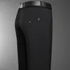 Spodnie męskie proste biznesowe spodnie Długie średnie mężczyzn Mężczyzny Masowe Office Pełna długość sukienka Wysoka jakość Plus w rozmiarze 2942 230324