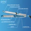 Hair Straighteners QXXZ Professional Straightener Flat Iron 5F Electric Five Gear Temperature Plate Rapid Heating Styling Tools 230323